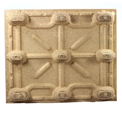 İyi fiyat Sıkıştırılmış Kalıplı Ahşap Palet Fumigasyon Serbest Ahşap Elyaf Ekolojik Dost Ahşap Palet çevrimiçi