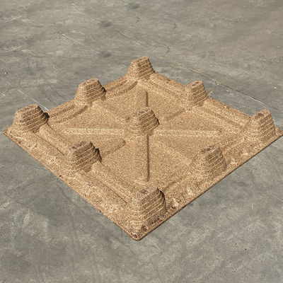 İyi fiyat Fabrika İhracat Fümigasyonsuz Kalıplı Palet Sıkıştırılmış Ahşap Yonga Palet çevrimiçi